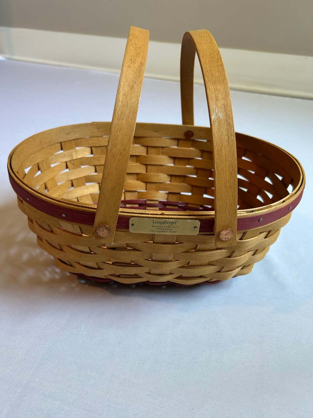 Longaberger Christmas Collection 2004 Edition Get Together Basket